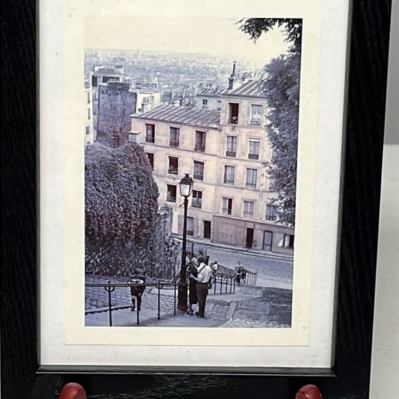 Picture Photo Framed People in the City with Cobblestone Streets - Picture 4 of 8